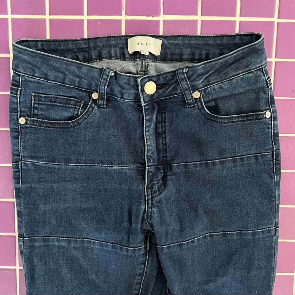 Authentic UNIF patchwork jeans - Picture 8 of 12